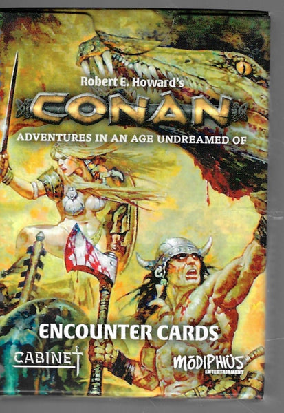Conan Adventures in an Age Undreamed Of Encounter Cards - Modiphius