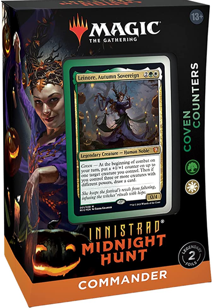 Innistrad Midnight Hunt Commander Deck Coven Counters - MTG - Magic the Gathering