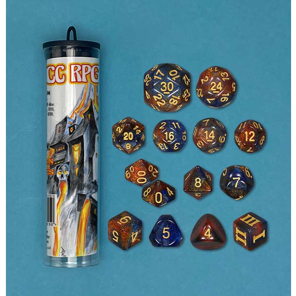 Dungeon Crawl Classics Eldritch Ruin Fragments Dice Set - Goodman Games