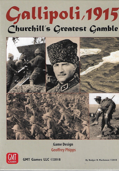 Gallipoli 1915 Churchills Greatest Gamble - GMT Games