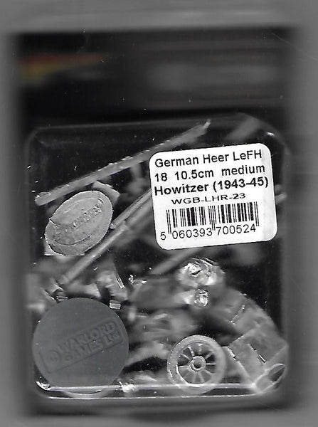 German Heer leFH 18/40 10.5cm howitzer 1943 - 45 - Bolt Action