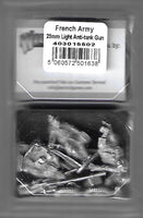 French Army 25mm Light Anti Tank Gun - Bolt Action