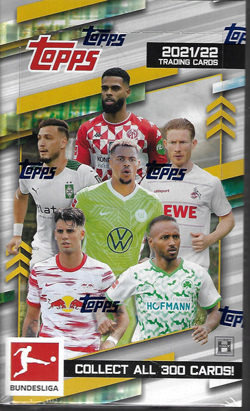 Topps 2021 - 2022 Bundesliga Soccer Hobby Box