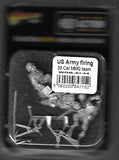 US Army 30 cal MMG Team Firing - Bolt Action