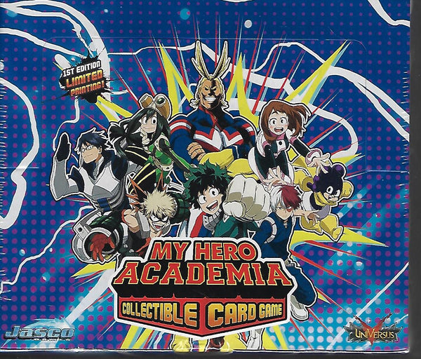 My Hero Academia CCG Booster Box 1st Edition