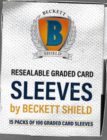 Beckett Shield Resealable Graded Card Sleeves (100) Box