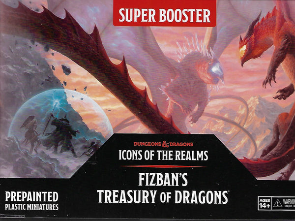 Fizbans Treasury of Dragons Super Booster Box - Icons of the Realms