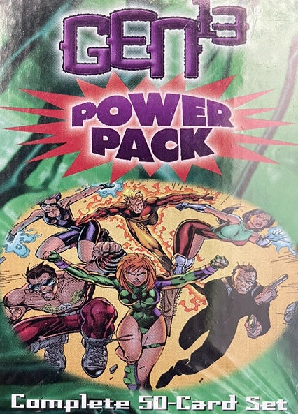 Gen 13 Power Pack Complete Card Set of 50 - Image Comics