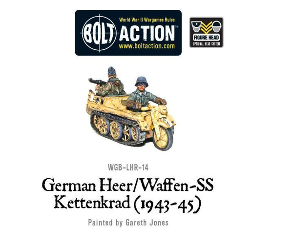 German Heer / Waffen SS Kettenkrad 1943 - 45 - Bolt Action