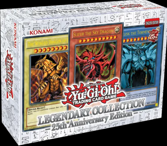 Legendary Collection 25th Anniversary Editon Box Display Case - Yu-Gi-Oh