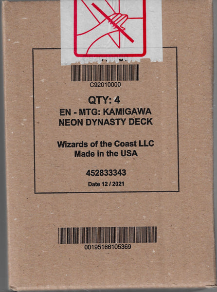 Kamigawa Neon Dynasty Commander Deck Case - MTG