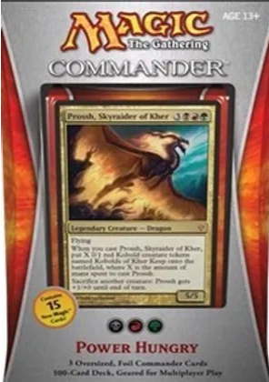 2013 Commander Power Hungry - MTG - Magic The Gathering