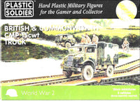 15mm Easy Assembly British and Commonwealth CMP 15 CWT Truck - Plastic Soldier Co.