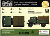 15mm Easy Assembly British and Commonwealth CMP 15 CWT Truck - Plastic Soldier Co.