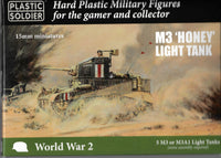 15mm Easy Assembly Stuart Honey - Plastic Soldier Company