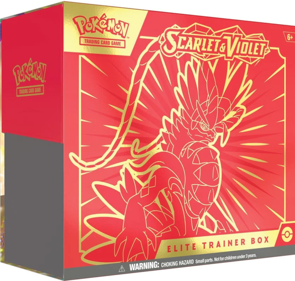 Pokemon CCG Scarlet & Violet Base Elite Trainer Box - Pokemon