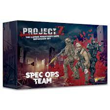 Project Z The Zombie Miniatures Game Expansion Set: Spec Ops Team