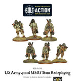 US Army 30 Cal MMG Team Redeploying - Bolt Action