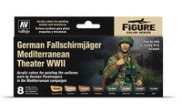 German Fallschirmjager Mediterranean Theater WWII - Vallejo