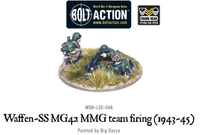 German Waffen SS MG42 MMG Team Firing  1943 - 45 - Bolt Action