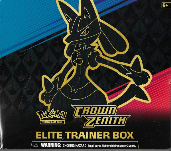 Pokemon CCG Sword & Shield Crown Zenith Elite Trainer Box - Pokemon